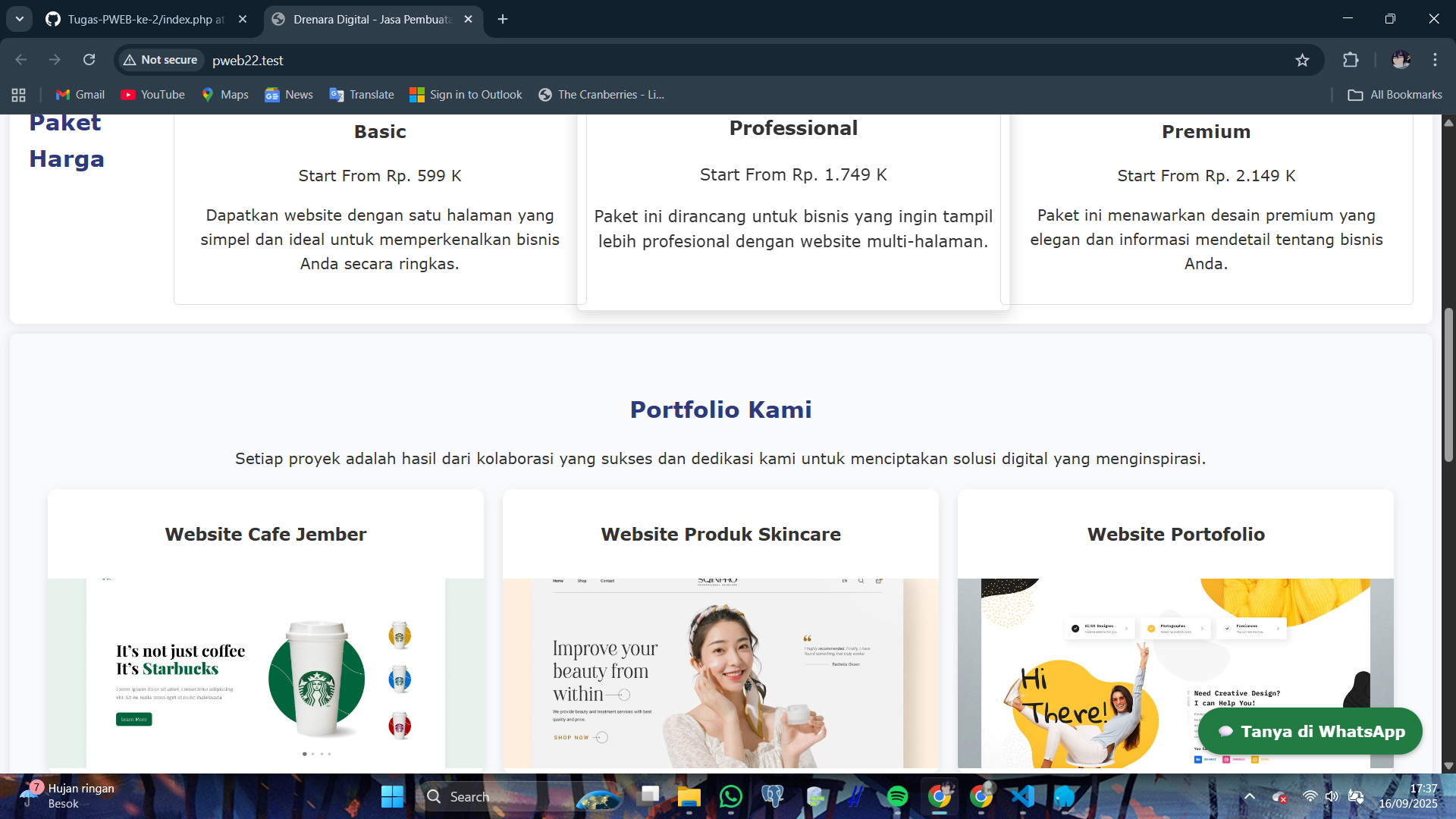 Preview Website
